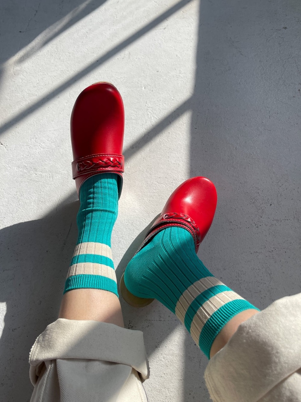 Le Bon Shoppe • Her Varsity Socks • Jade